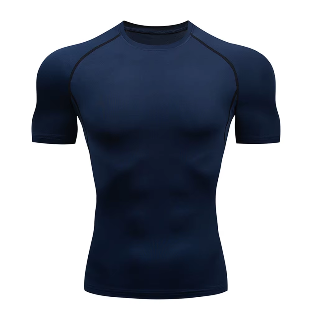 Mens Short Sleeve Compression Shirt