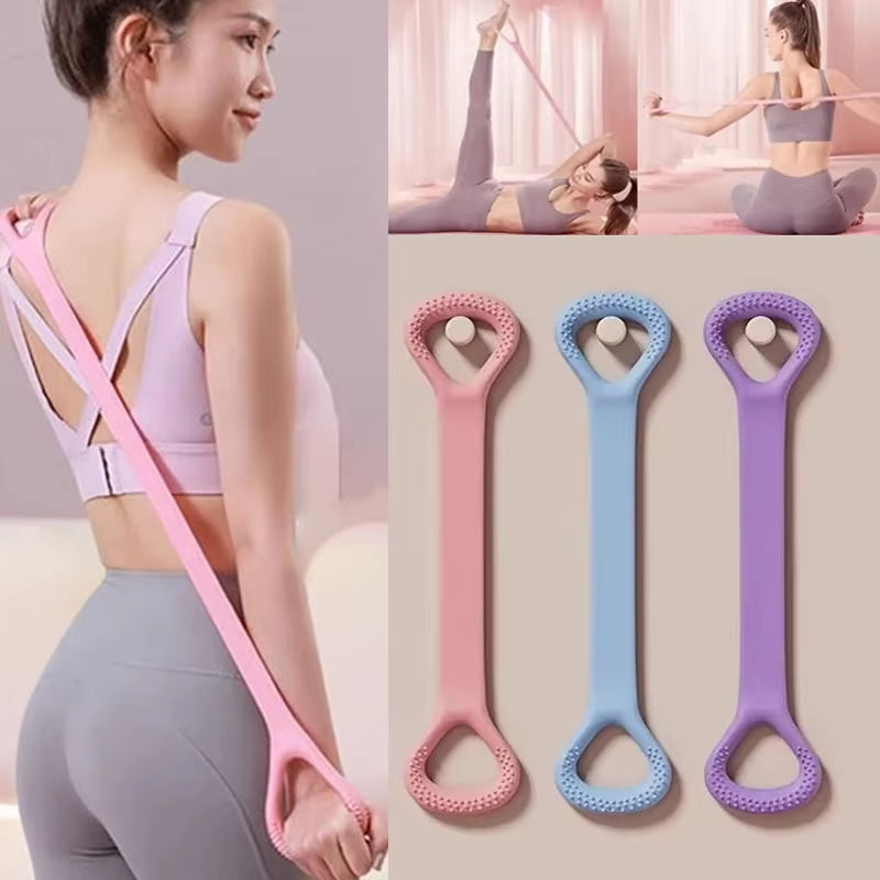 Stretch Strap Yoga 8-Figure Tensioner