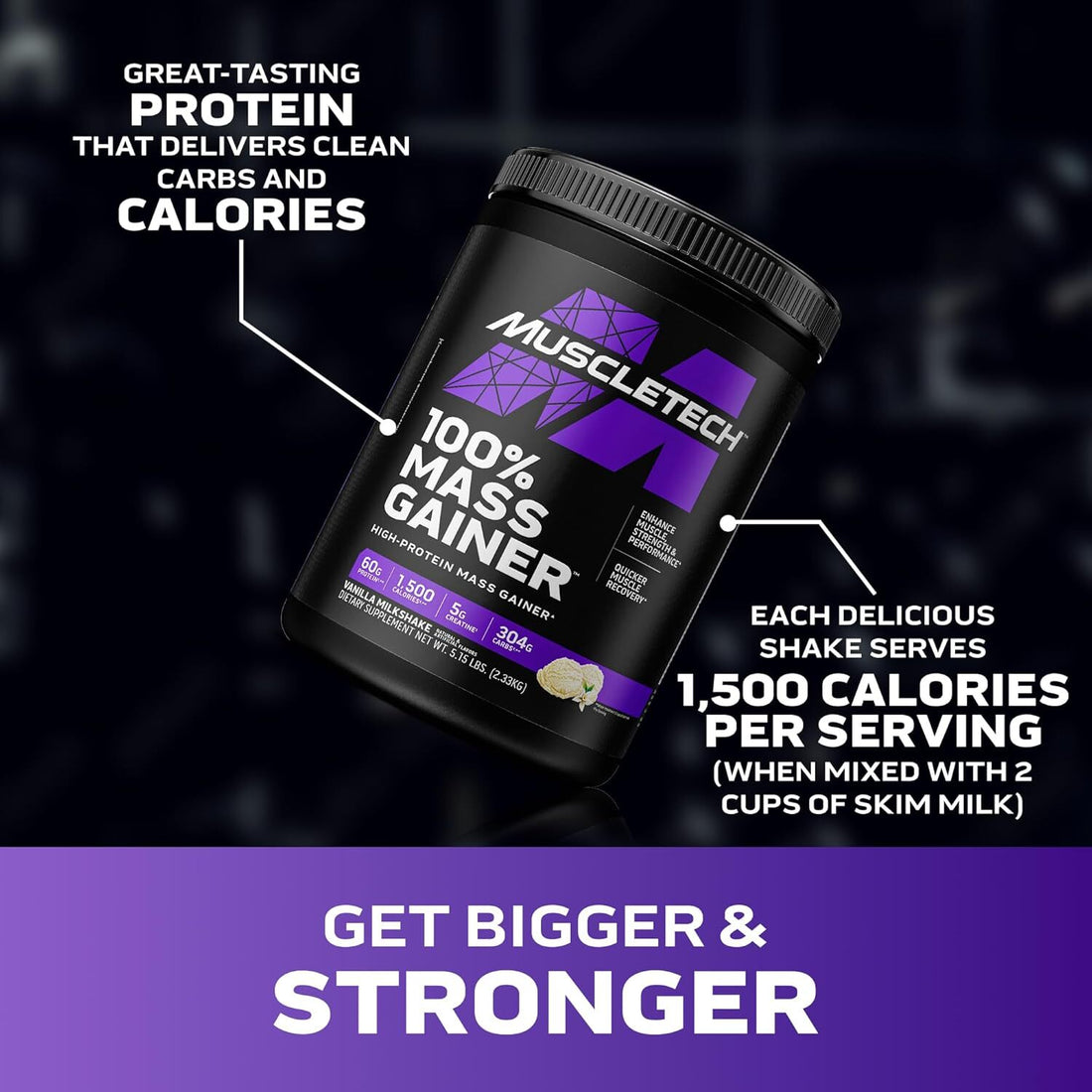 High Protein Mass Gainer Powder for Muscle & Weight Gain