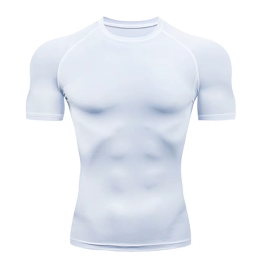 Mens Short Sleeve Compression Shirt