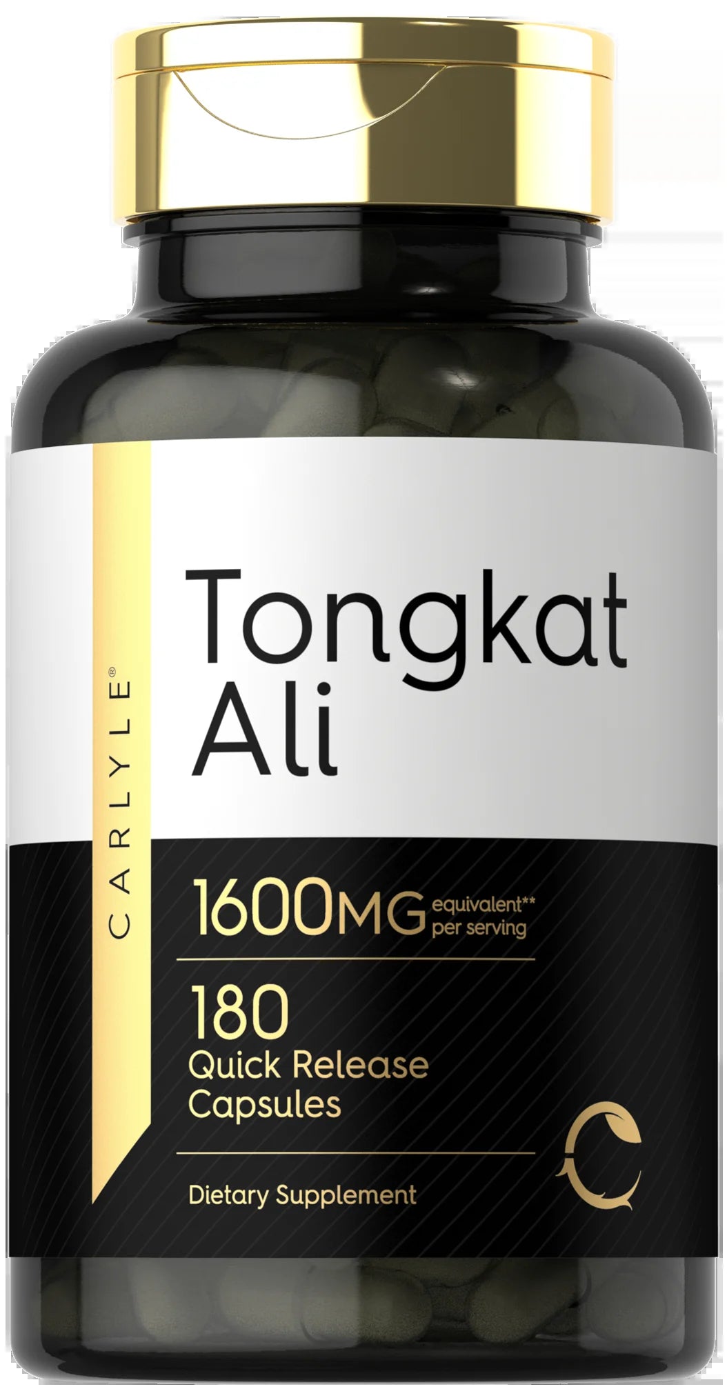 Tongkat Ali 1600Mg | 180 Capsules | Non-Gmo and Gluten Free Supplement | by