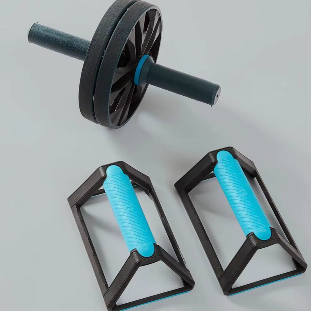 2Pcs 110Kg Push-Up Bar Stand Fitness Training Anti-Slip Fitness Strength Training Triangle Plank Push-Up Support Grip Handle