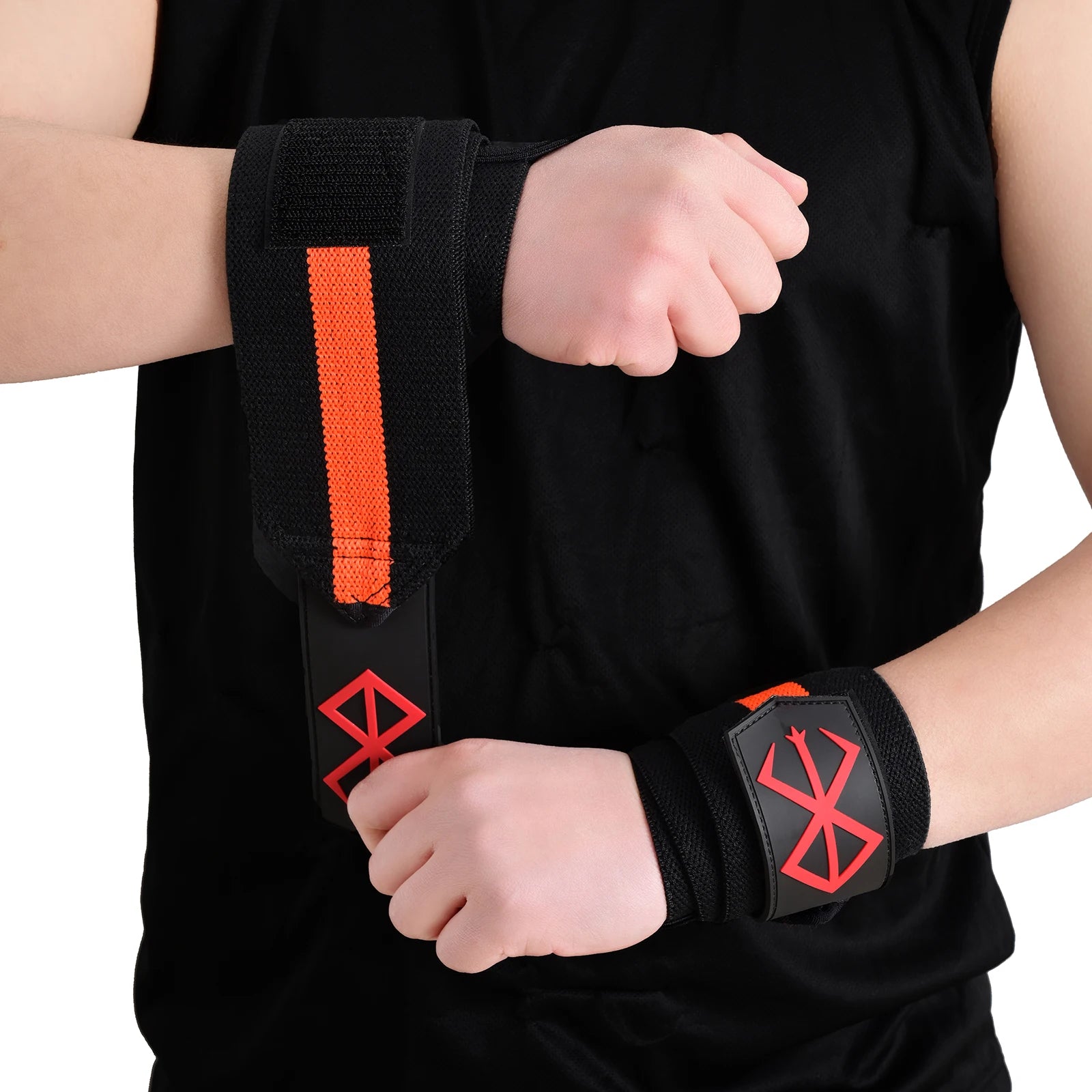 Berserk Wrist Wraps for Weightlifting,Gym Lifting Strap for Women Men,Weightlifting Lifting Strap for Powerlifting