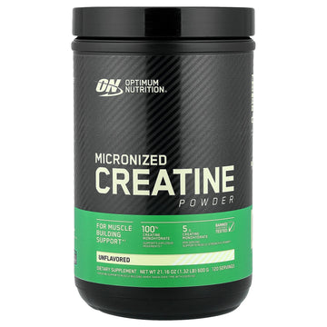 Micronized Creatine Powder, Unflavored, 1.32 Lb (600 G)