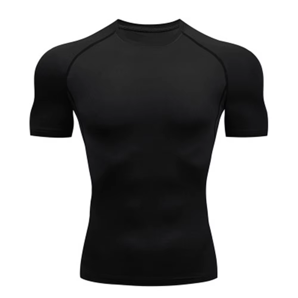 Mens Short Sleeve Compression Shirt