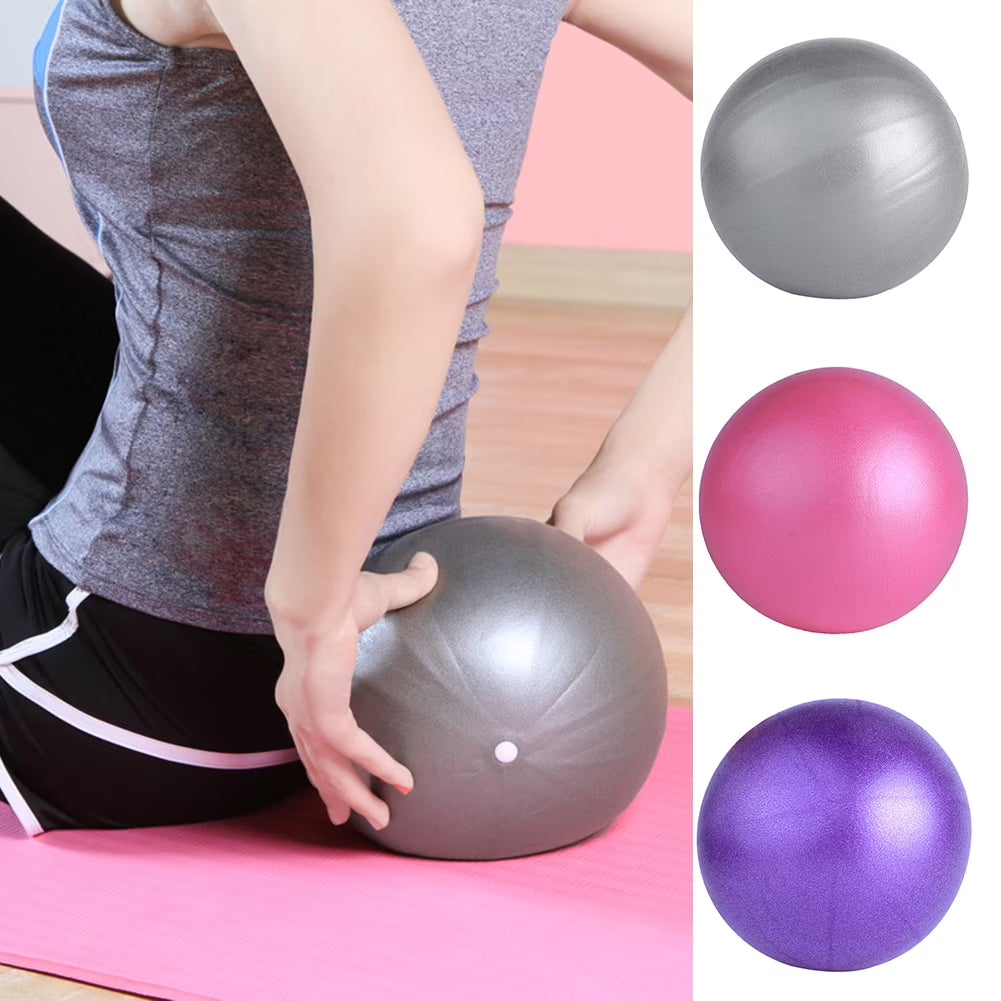 Women Yoga Ball Explosion-Proof Thickening Fitness Mini Yoga Ball Pilates Fitball for Kids Women Fitness Supply