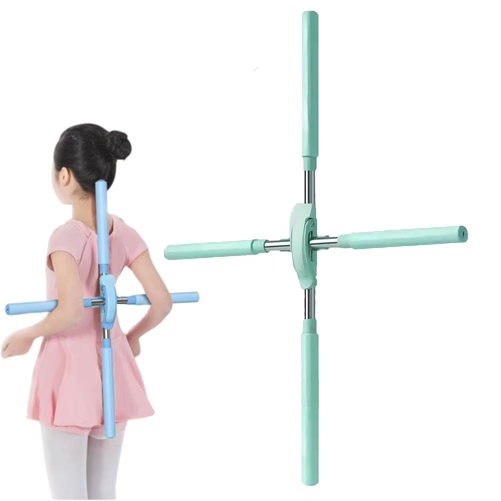 Yoga Tools,Posture Pole,Yoga Sticks Stretching Tool,Yoga Sticks for Posture, Retractable Design for Adult and Child Yoga Sets